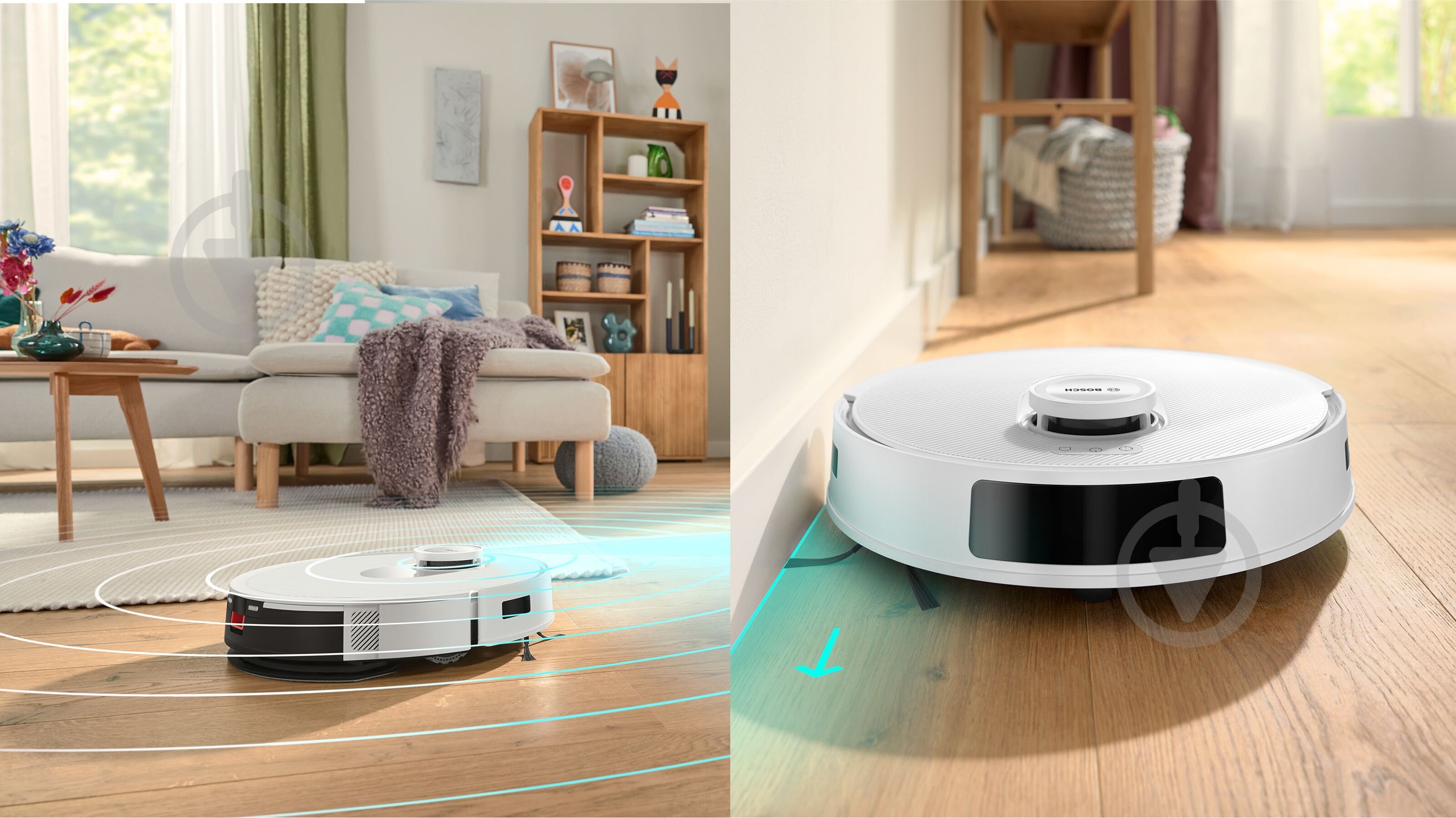 Робот-пилосос мийний Bosch Spotless+ BCRD1W white - фото 7 Робот-пилосос мийний Bosch Spotless+ BCRD1W white - фото 7