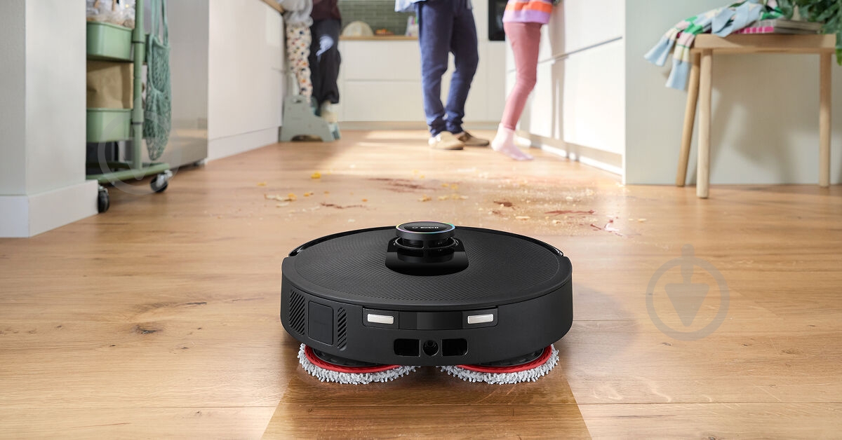 Робот-пылесос моющий Bosch Spotless Max Cam BCRDW3BX black - фото 22
