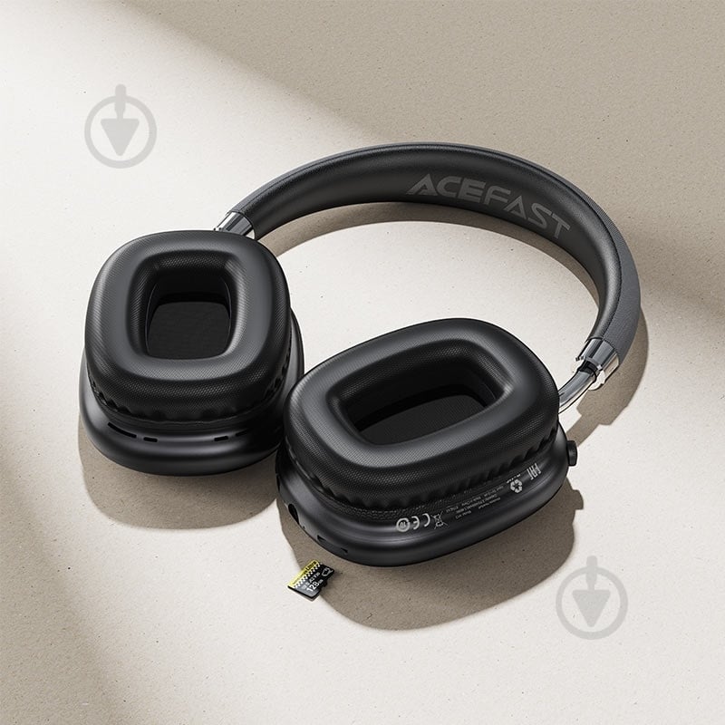 Bluetooth-гарнитура Acefast H13 black (6974316285878) - фото 6