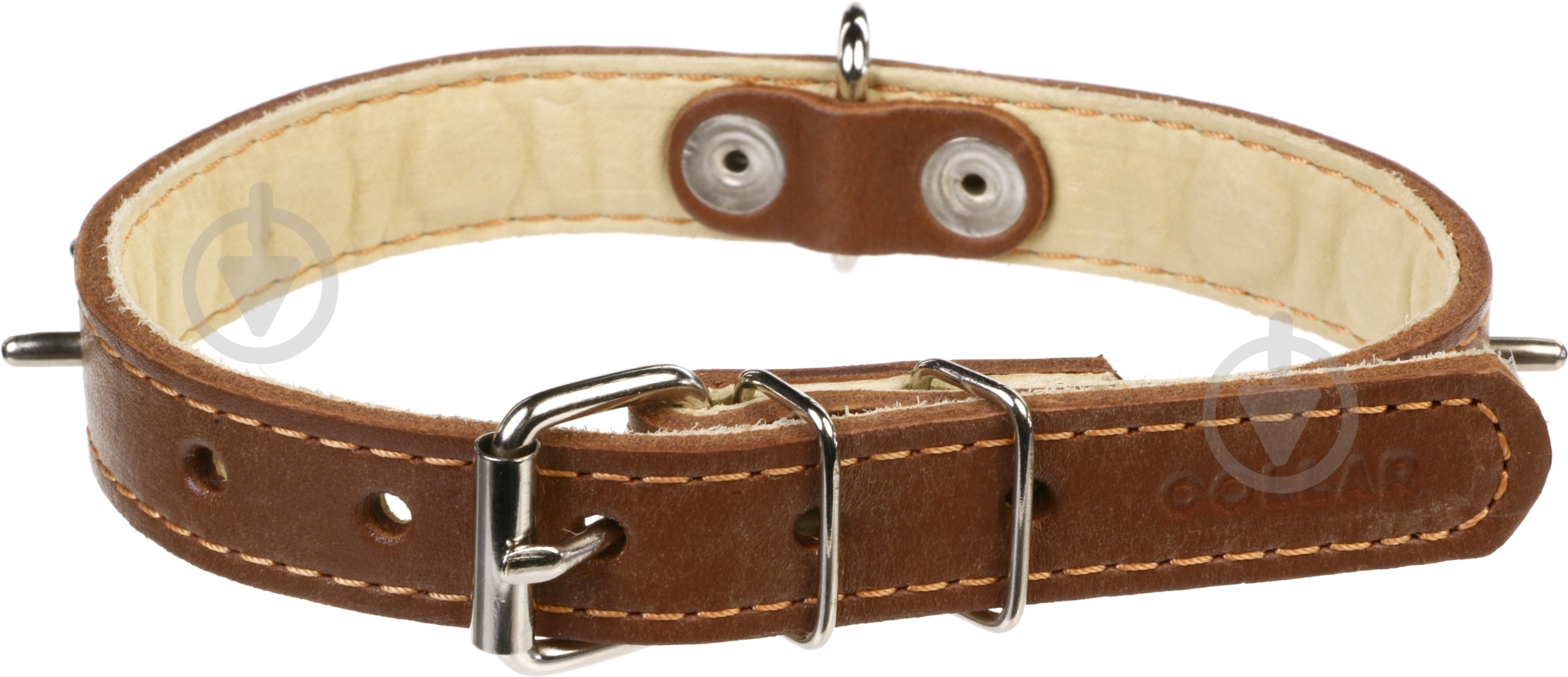 Ошейник Collar двойной с шипами 2х32-40 см 01466 - фото 1 Ошейник Collar двойной с шипами 2х32-40 см 01466 - фото 1