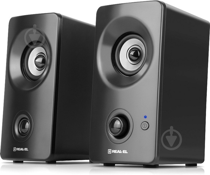 Акустична система Real-el S-405 2.0 black (EL121100016) - фото 3