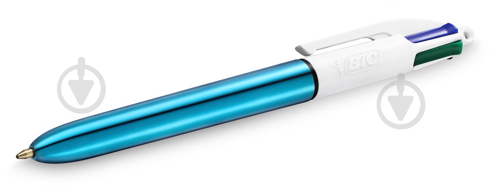 Ручка кулькова BIC 4 Colours Shine Blue - фото 1
