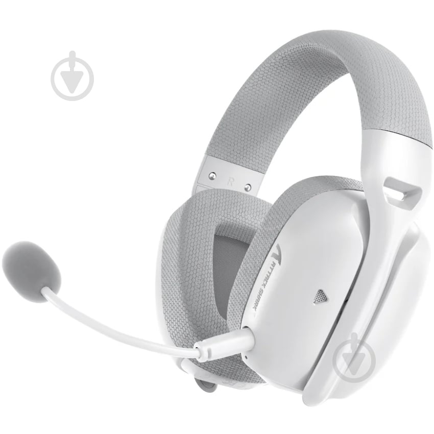 Гарнитура игровая attack shark L80PRO Wireless white (L80PROW_AS) - фото 1