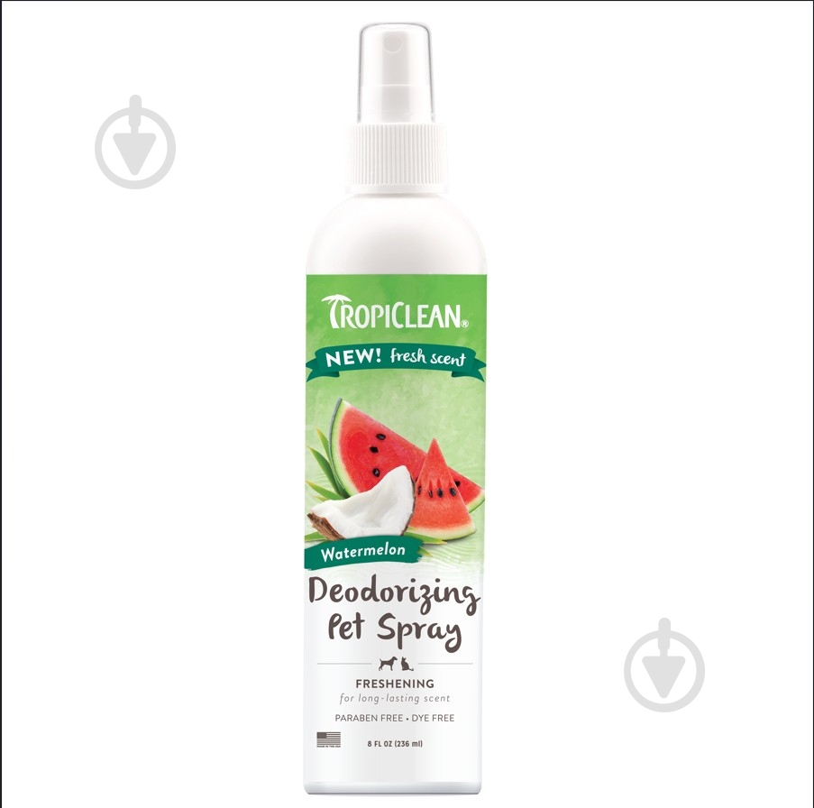 Парфюм TropiClean Арбуз 236 мл для собак/для котов - фото 1