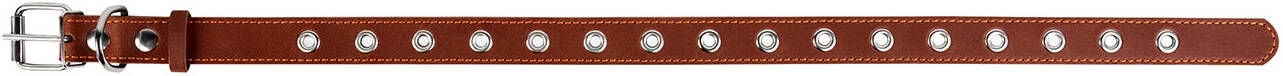 Ошейник Collar безразмерный 2,5х60 см коричневый - фото 3