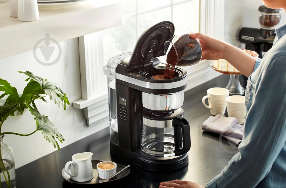 Кофеварка капельная KitchenAid 5kcm1209eob черный - фото 9