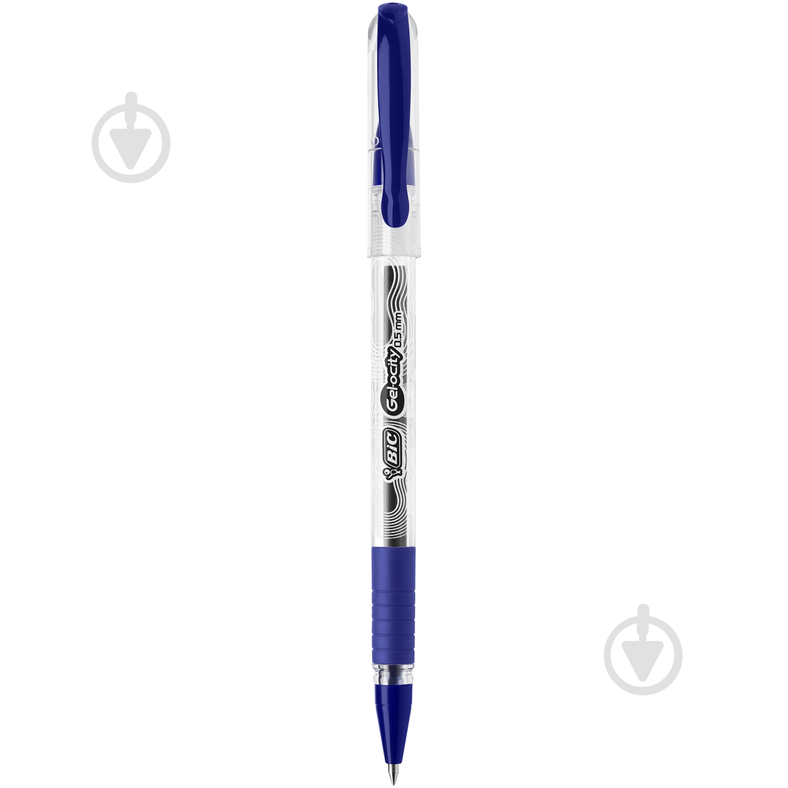 Ручка гелева BIC Gelocity Stic синя 1 шт. - фото 2
