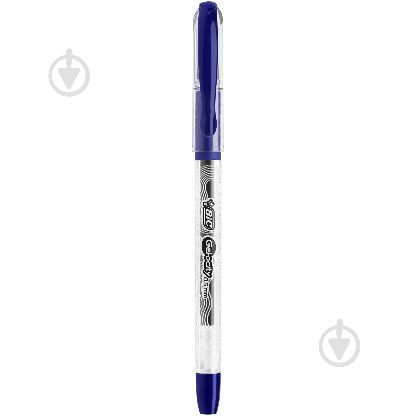Ручка гелева BIC Gelocity Stic синя 1 шт. - фото 1