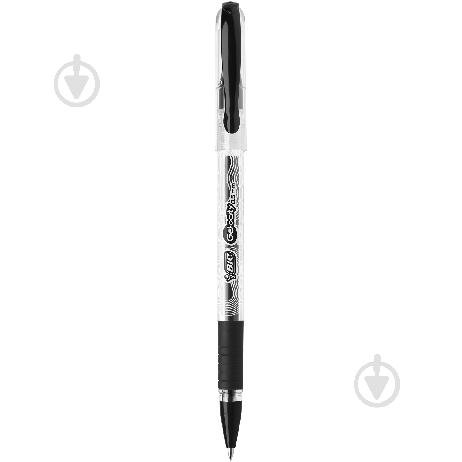 Ручка гелева BIC Gelocity Stic чорна 1 шт. - фото 2