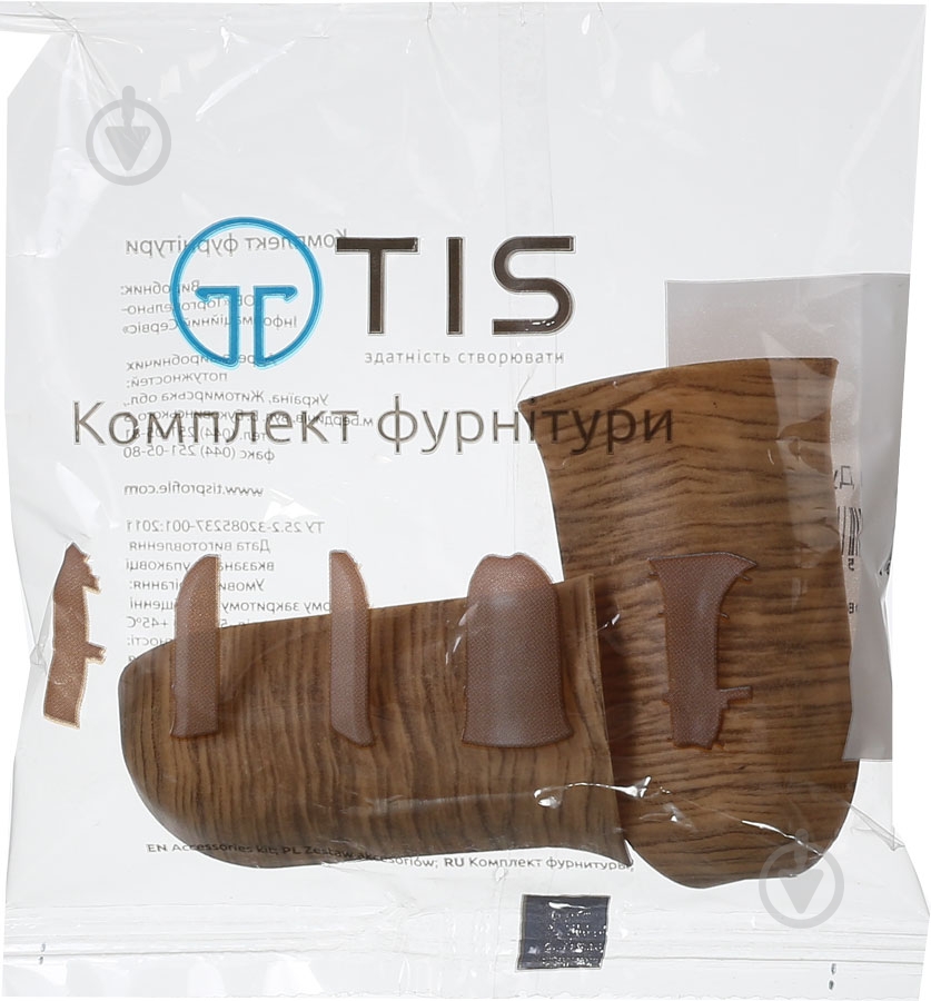 Комплект куточків зовнішніх TIS дуб ровере - фото 3