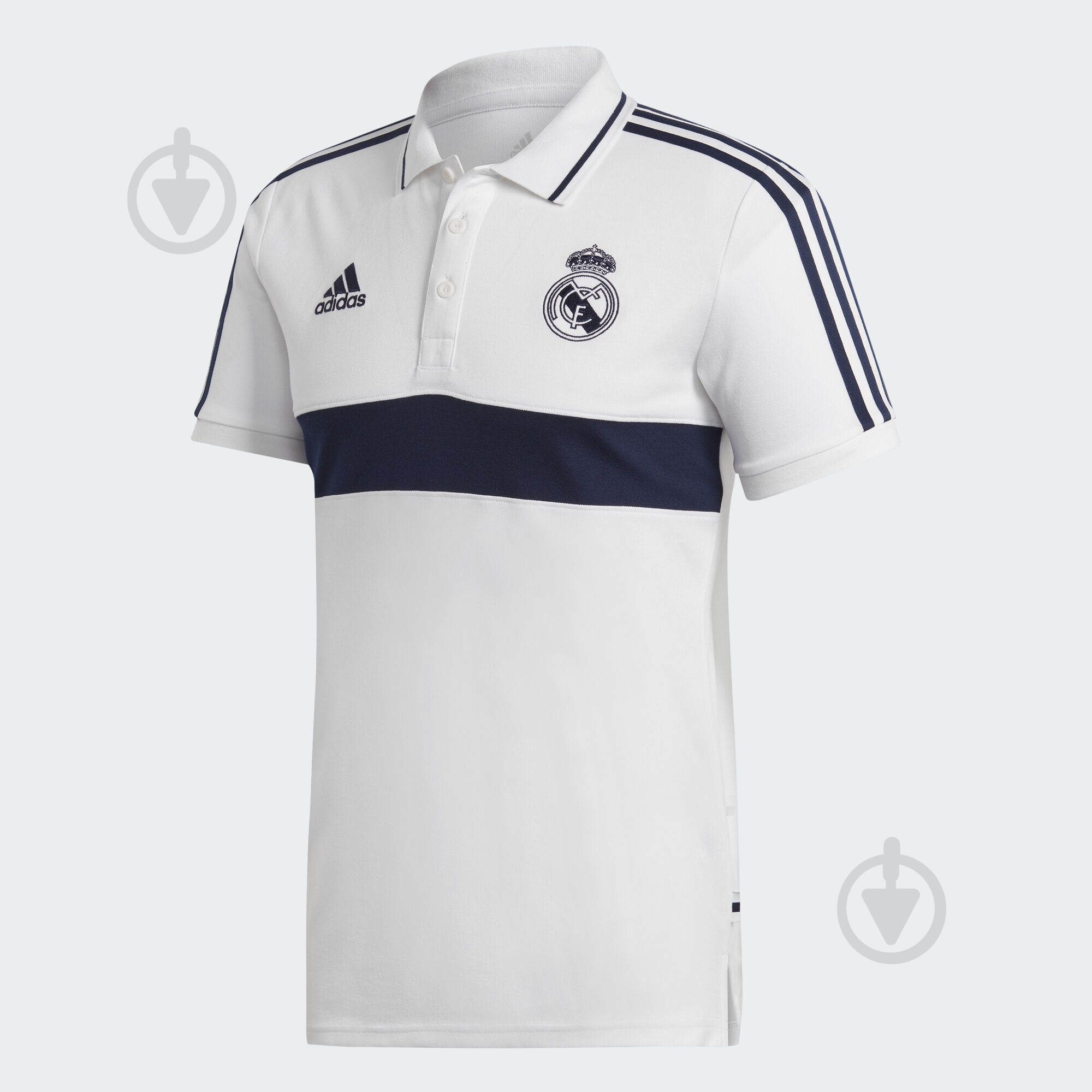 Поло Adidas REAL POLO DX8707 р.S білий - фото 1