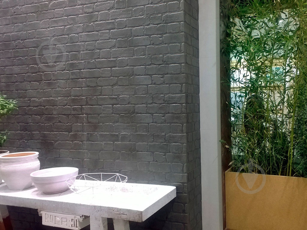 Плитка Emigres Микроцементо Муро XL негро 30x90 - фото 3