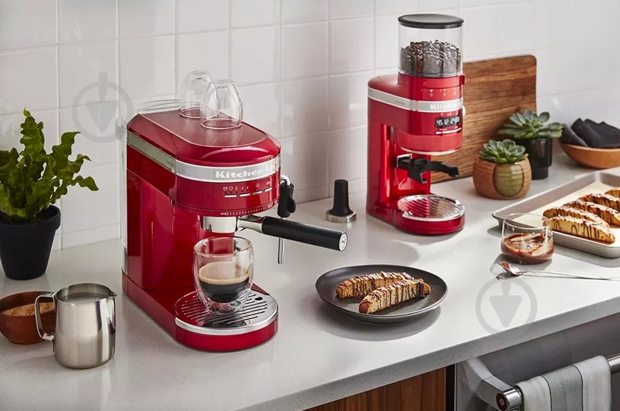 Кавомолка KitchenAid Artisan 5KCG8433ECA Карамельне яблуко - фото 11