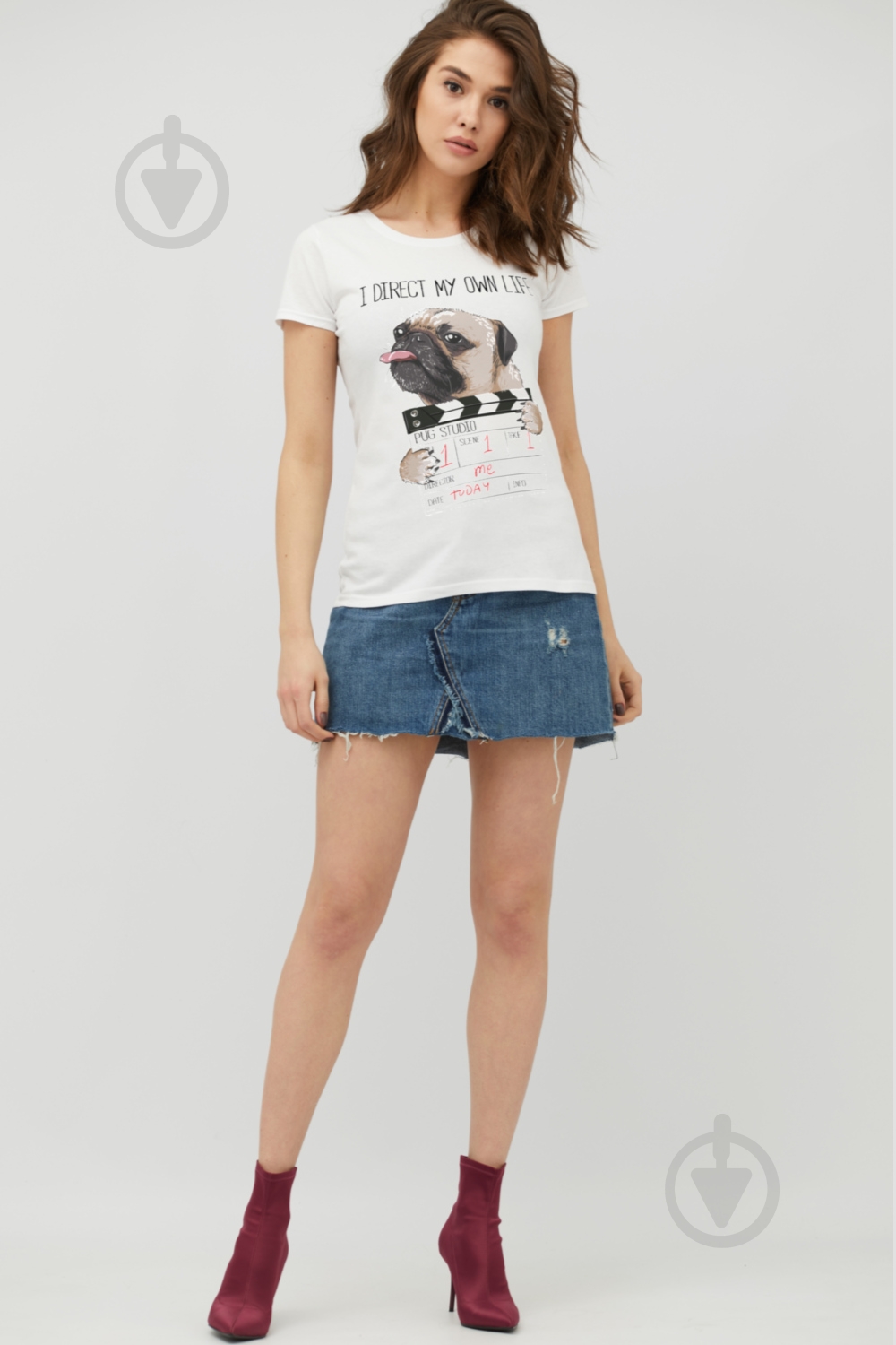 Футболка YAPPI Basic 1702234 р.XL белый - фото 1 Футболка YAPPI Basic 1702234 р.XL белый - фото 1