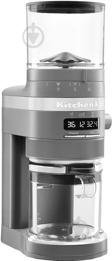 Кавомолка KitchenAid Artisan 5KCG8433EDG Сіре вугілля - фото 1