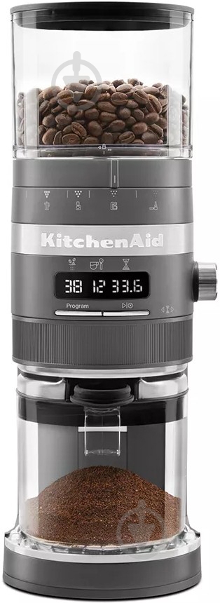 Кавомолка KitchenAid Artisan 5KCG8433EDG Сіре вугілля - фото 3