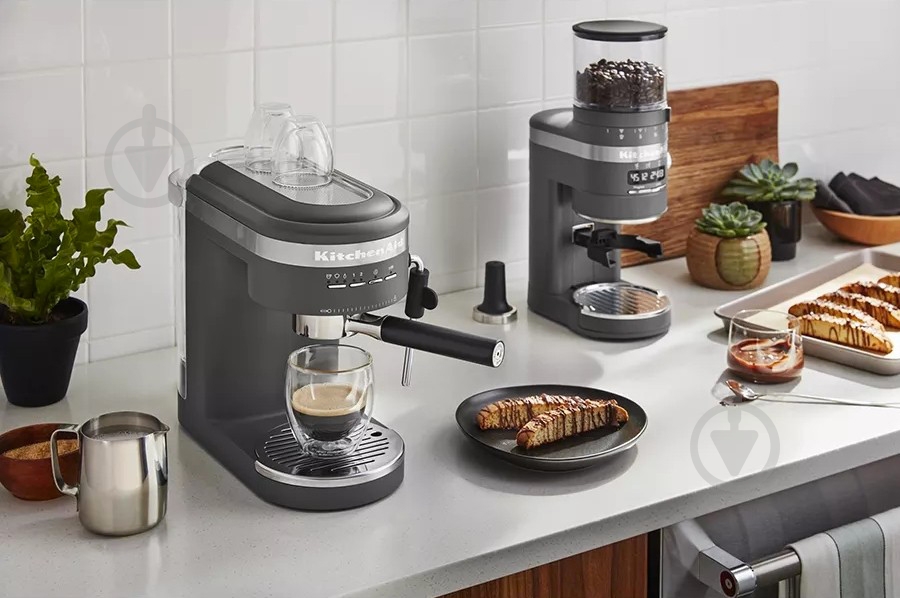 Кавомолка KitchenAid Artisan 5KCG8433EDG Сіре вугілля - фото 11