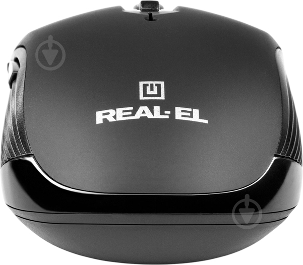 Мышка беспроводная Real-el RM-331W black (EL123200044) - фото 9