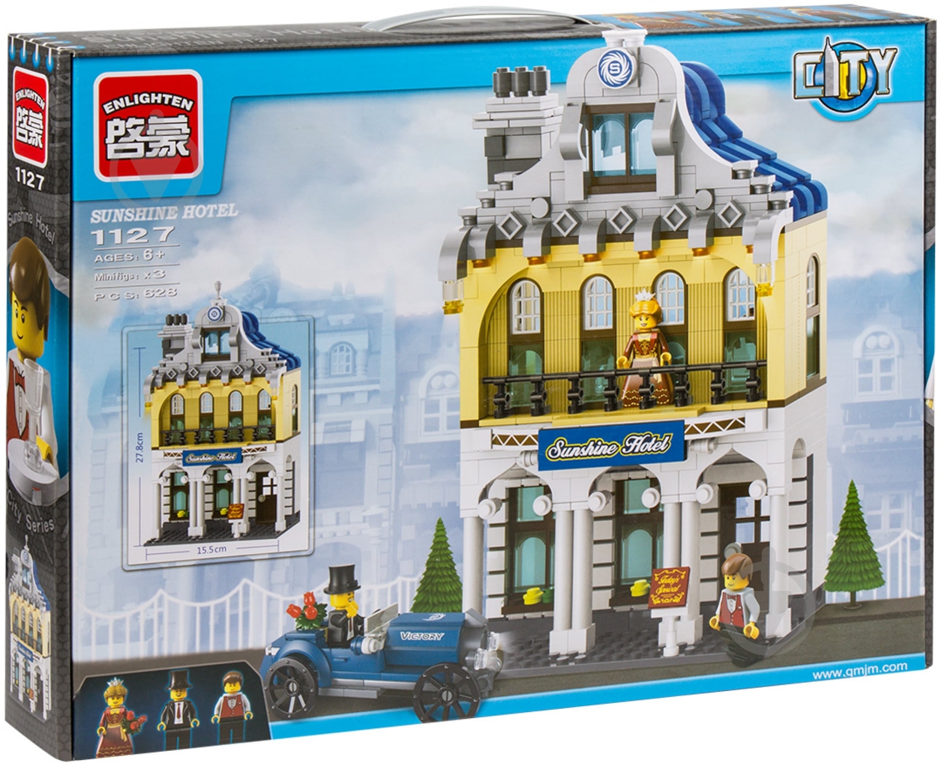 Конструктор Enlighten Особняк C1127 - фото 1 Конструктор Enlighten Особняк C1127 - фото 1