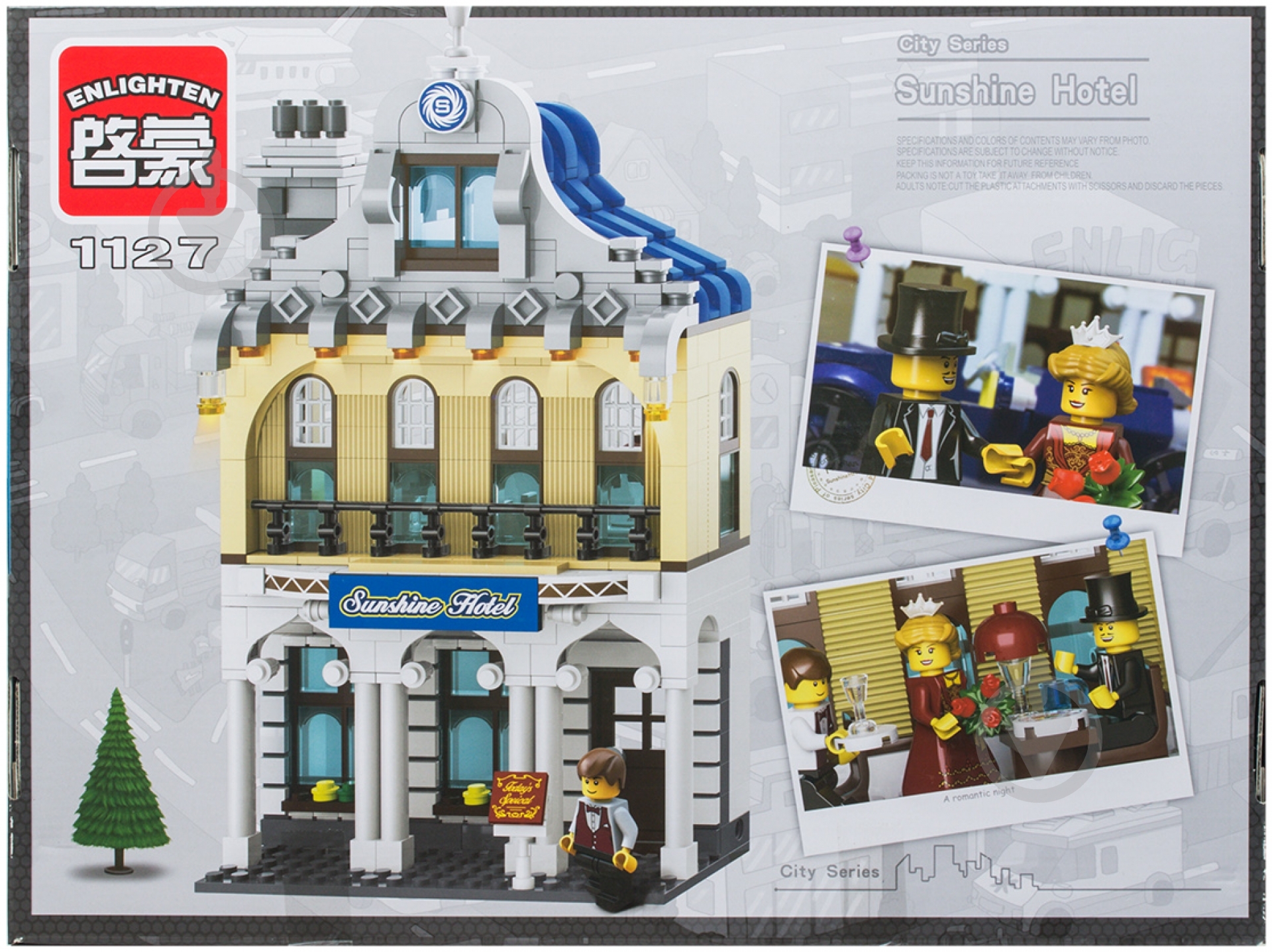 Конструктор Enlighten Особняк C1127 - фото 2 Конструктор Enlighten Особняк C1127 - фото 2