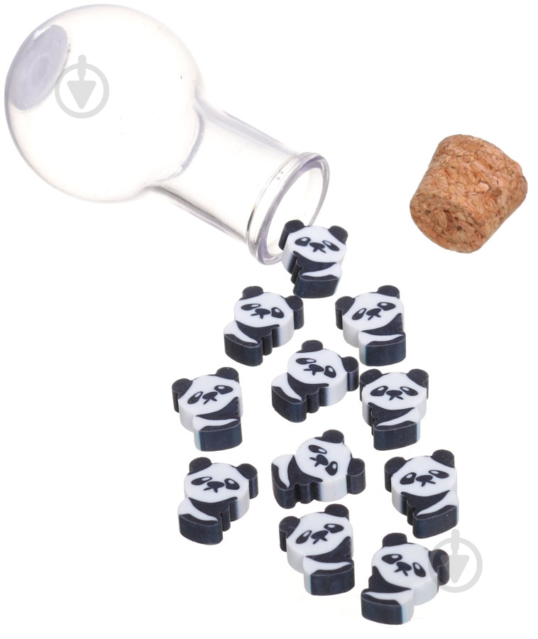 Набор ластиков Панда 12 шт. - фото 3