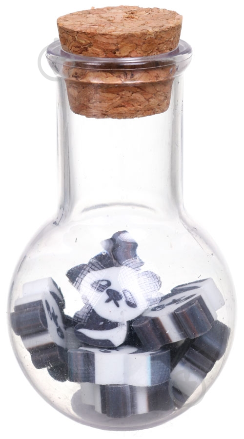 Набор ластиков Панда 12 шт. - фото 1