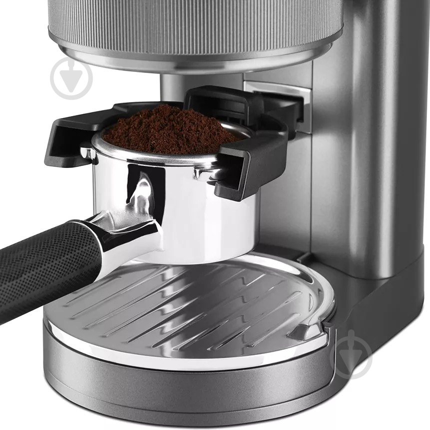 Кавомолка KitchenAid Artisan 5KCG8433EMS Срібний медальйон - фото 6