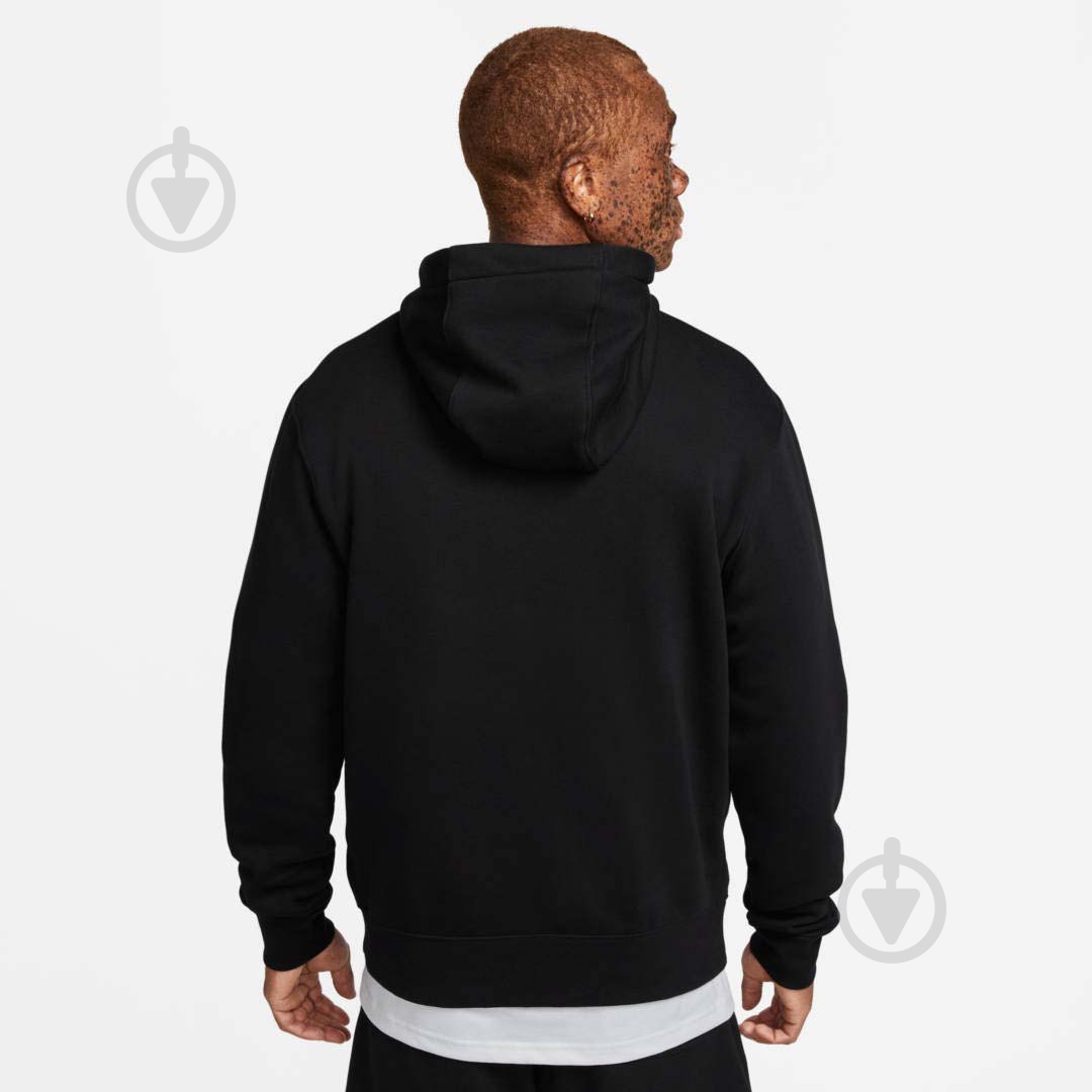 Джемпер Nike CLUB+ BB PO HOODIE MCF DX0541-010 р.XL черный - фото 2