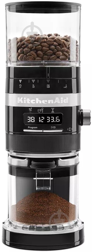 Кавомолка KitchenAid Artisan 5KCG8433EOB Чорний - фото 3
