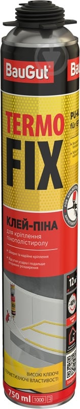 Піна-клей BauGut Termo Fix 750 мл - фото 1
