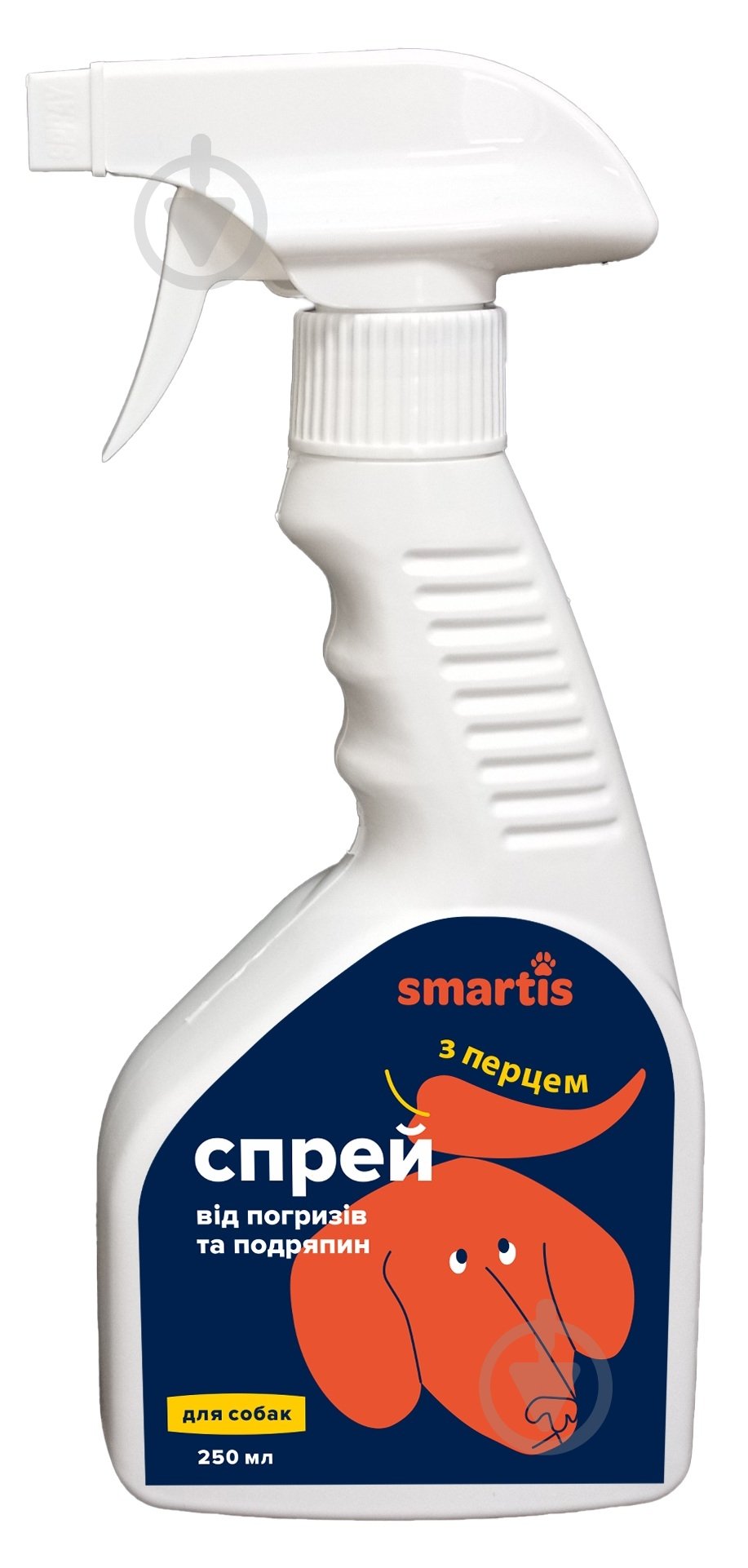 Спрей Smartis від погризів та подряпин з перцем для собак 250 мл бренд - фото 1