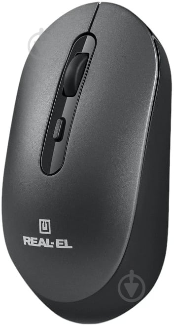 Мышь Real-el RM-470W dark grey (EL123200049) - фото 3