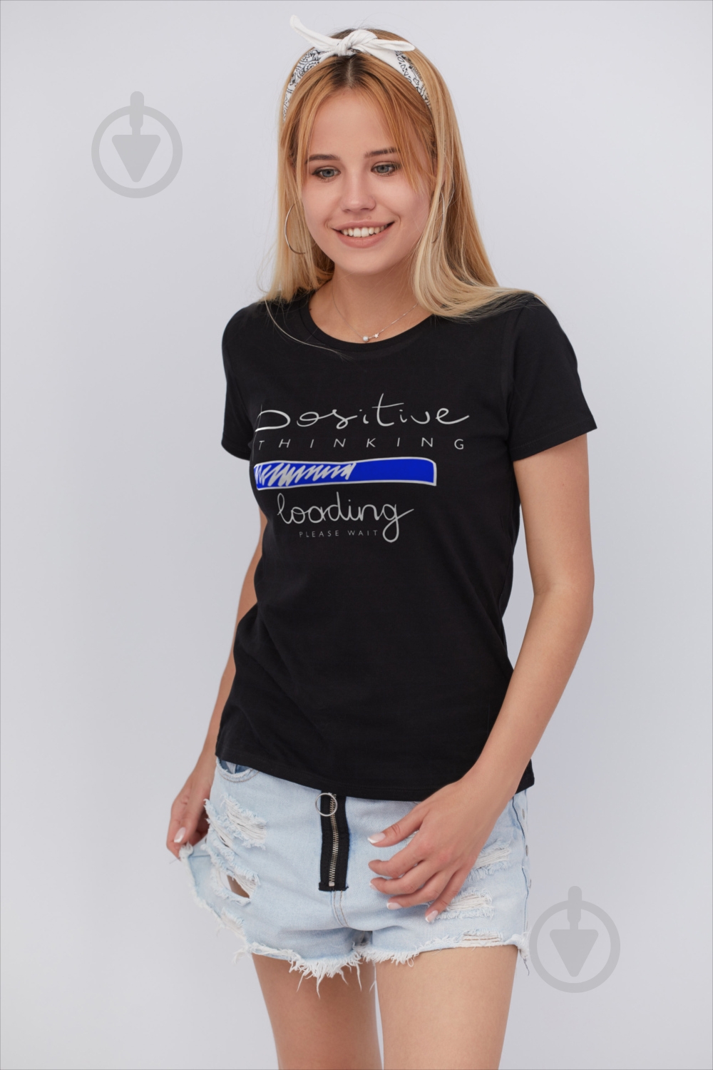 Футболка YAPPI Basic WB1005 р.XL черный - фото 1