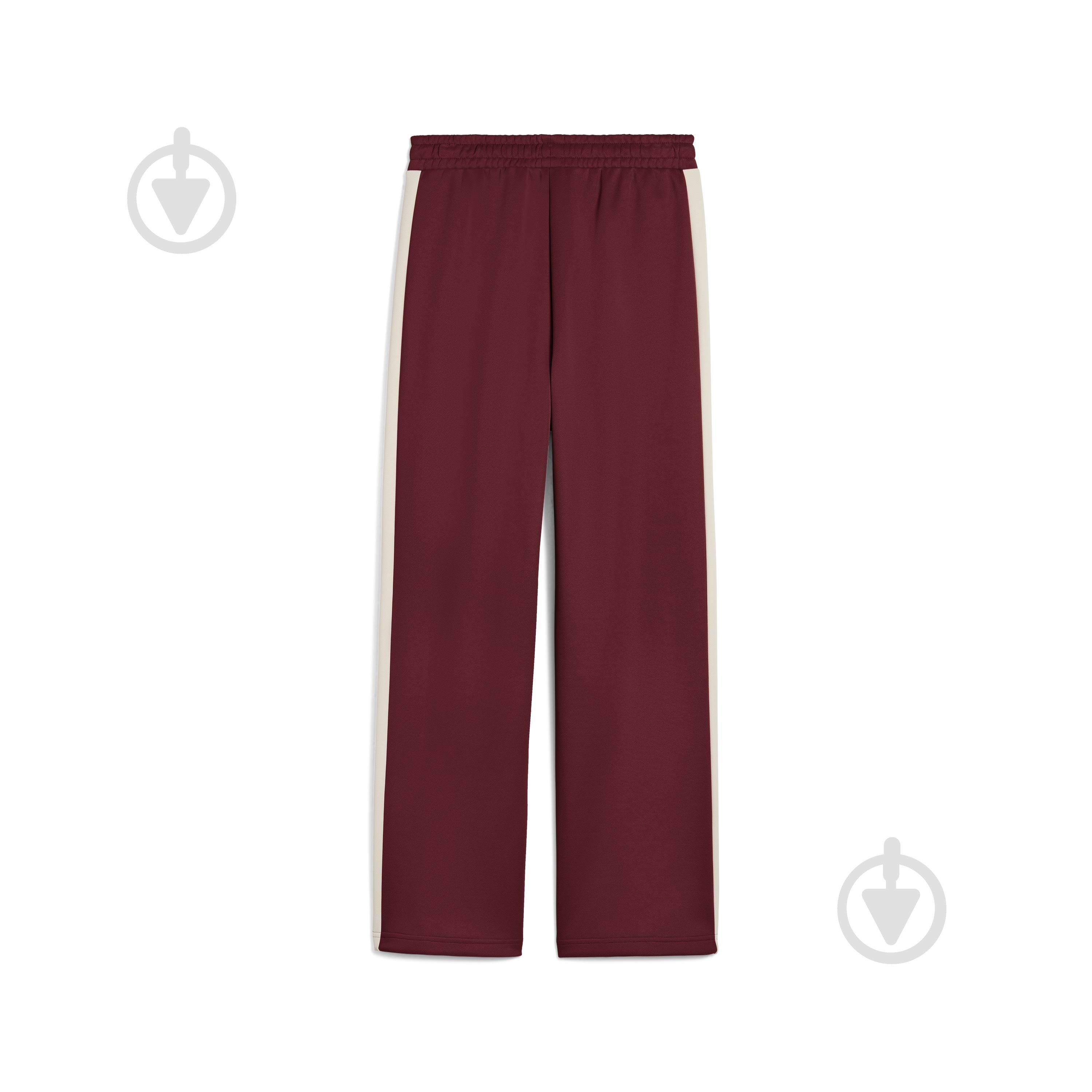 Брюки Puma T7 ALWAYS ON Straight Track Pants op 62979796 р. L бордовый - фото 5