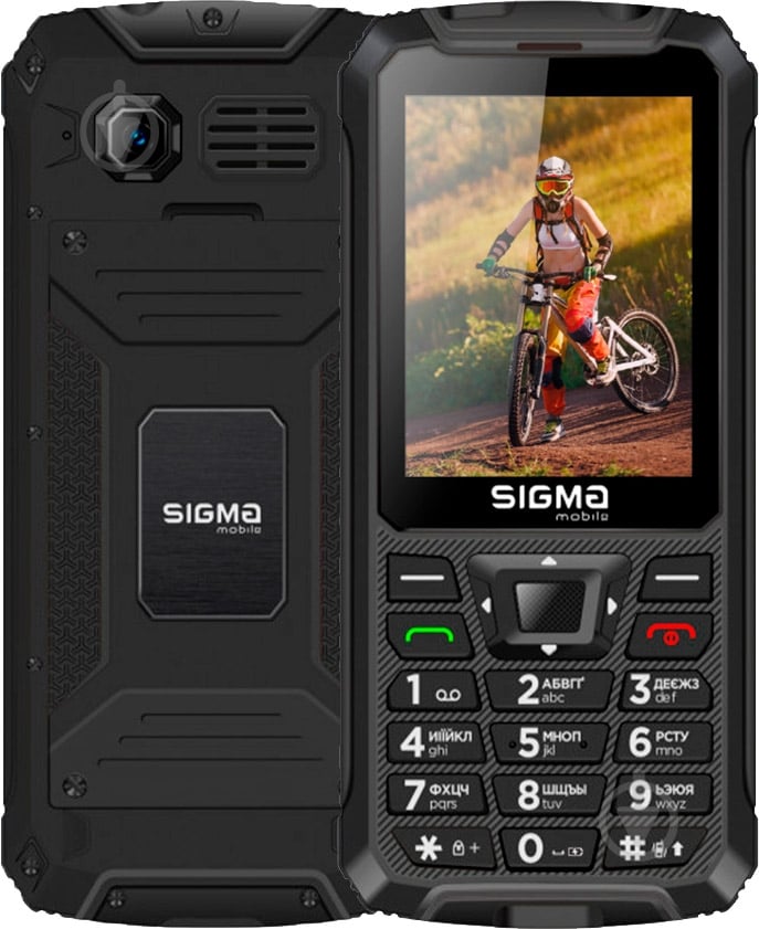 Мобільний телефон Sigma mobile X-treme PR68 black - фото 1