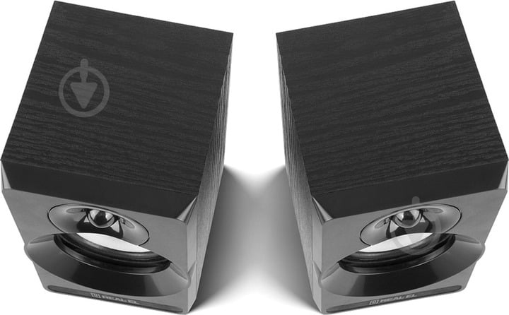 Акустическая система Real-el S-217 2.0 black (EL121200013) - фото 7