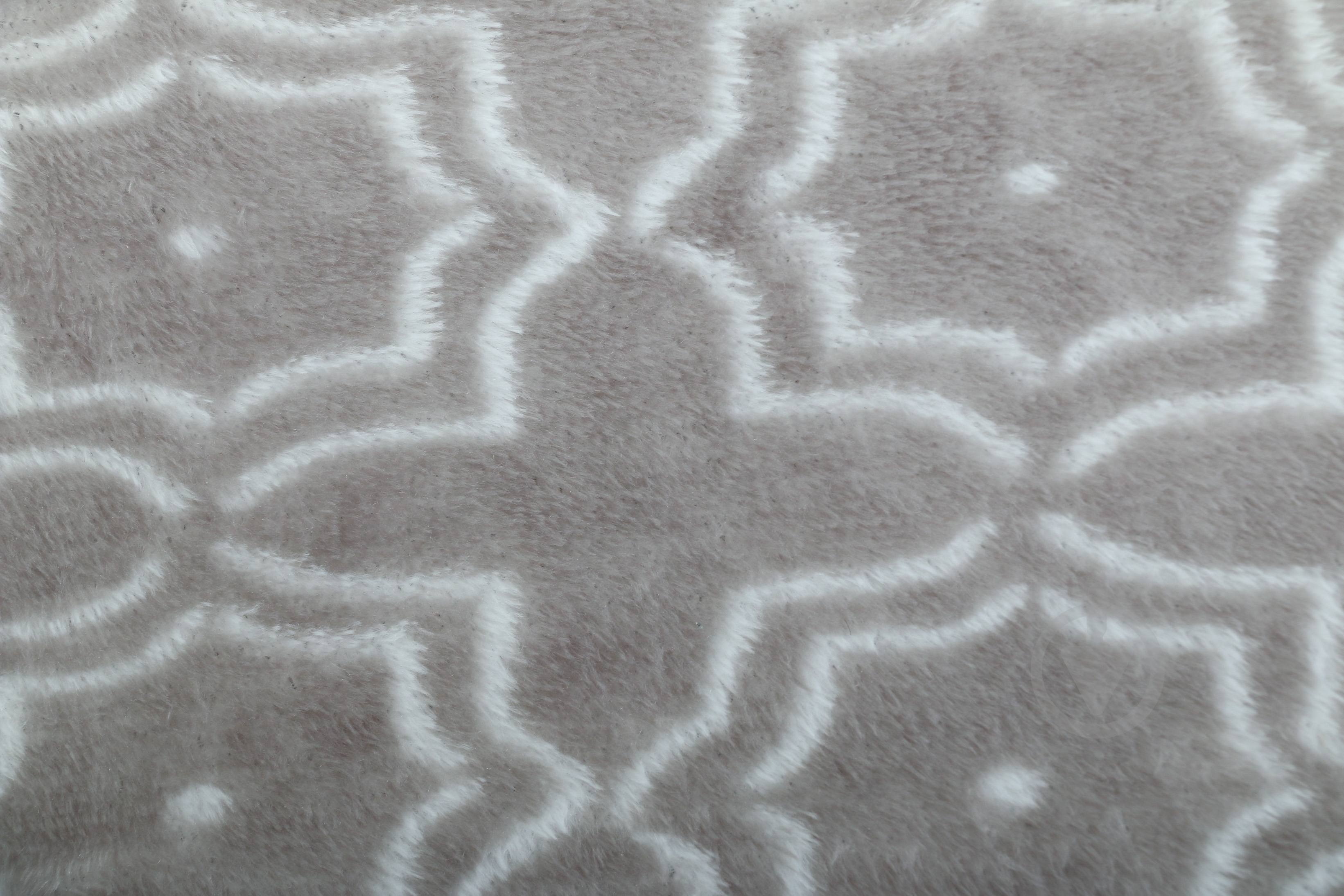 Плед Secret 200x220 см серый с рисунком La Nuit - фото 2