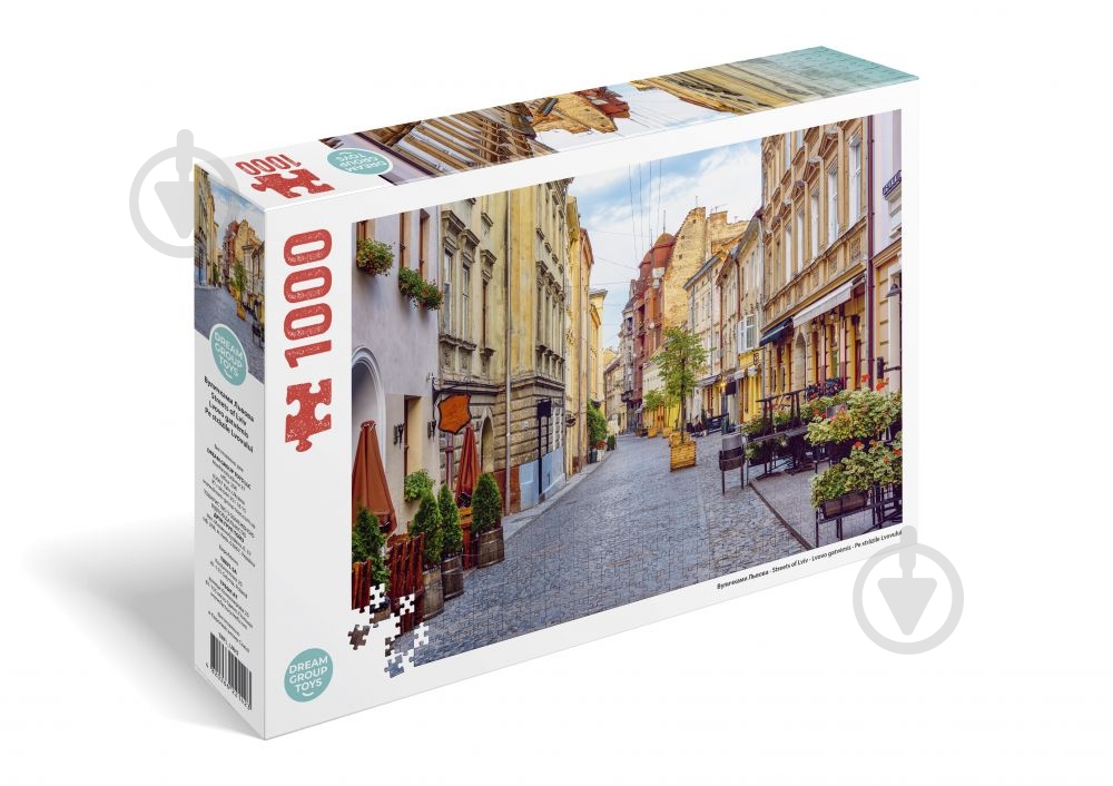 Пазл DGT Улочки Львова 1000 элементов TRFL_UA/5 - фото 1