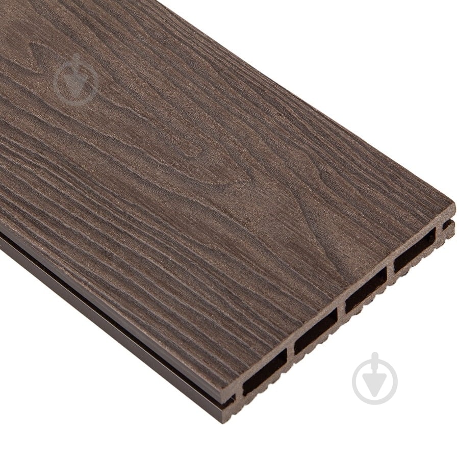 Террасная доска Polymer & Wood Privat 3D 140x20x2200 мм венге - фото 1