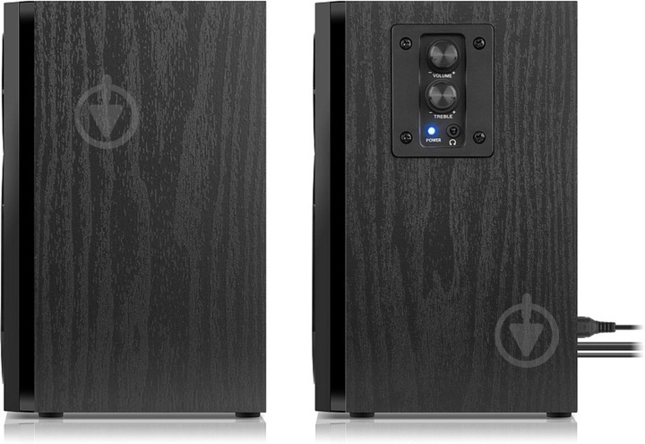 Акустическая система Real-el S-245 2.0 black (EL121200015) - фото 6