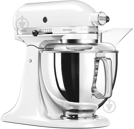 Кухонна машина KitchenAid Artisan 5KSM175PSEWH 4,8 л білий - фото 2