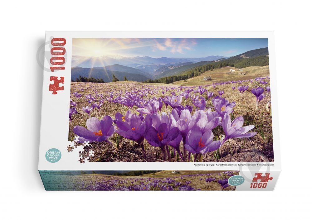 Пазл DGT Карпатские крокусы 1000 элементов TRFL_UA/4 - фото 5