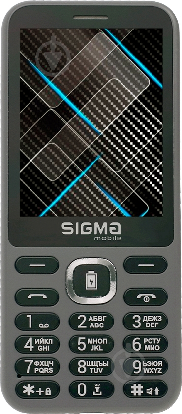 Мобільний телефон Sigma mobile X-Style 31 Power grey - фото 1 Мобільний телефон Sigma mobile X-Style 31 Power grey - фото 1