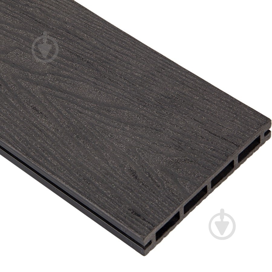 Террасная доска Polymer & Wood Privat 3D 140x20x2200 мм антрацит - фото 1