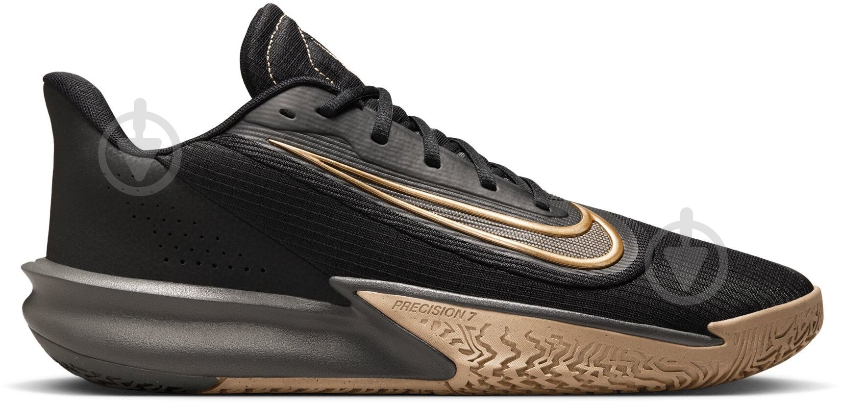 Кросівки чоловічі демісезонні Nike Precision 7 FN4322-006 р.43 чорні - фото 1
