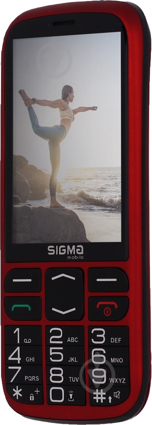 Мобильный телефон Sigma mobile Comfort 50 Optima red - фото 3
