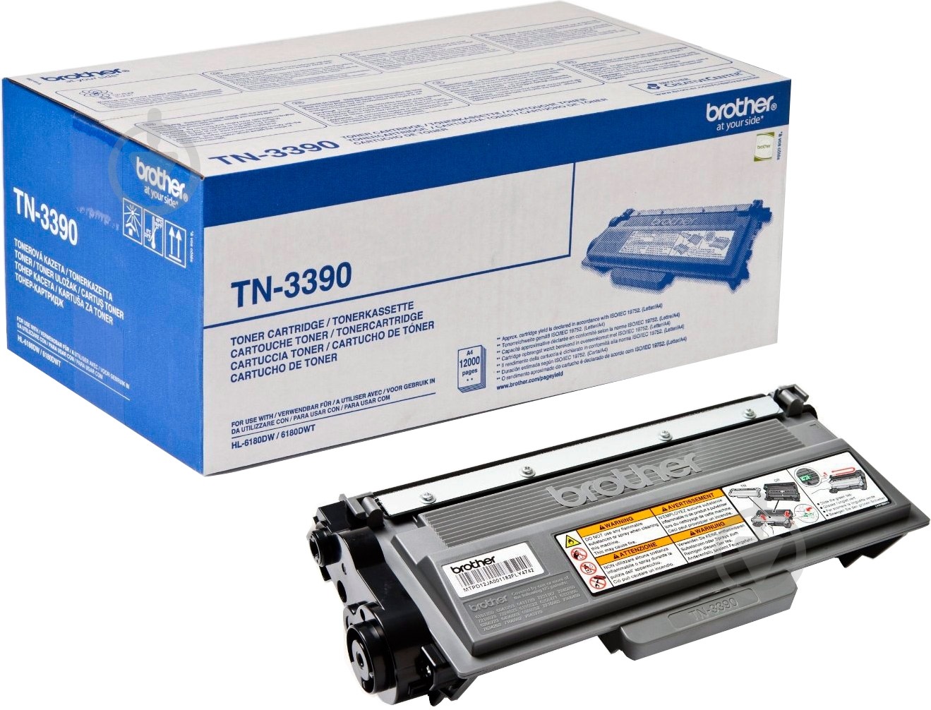 Картридж Brother TN-3390 черный TN3390 - фото 1 Картридж Brother TN-3390 черный TN3390 - фото 1