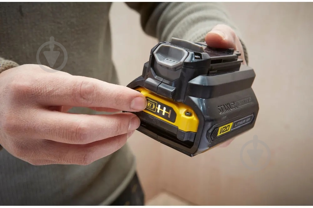 Адаптер аккумуляторный Stanley FatMax 18,0V SFMCB100 - фото 3 Адаптер аккумуляторный Stanley FatMax 18,0V SFMCB100 - фото 3