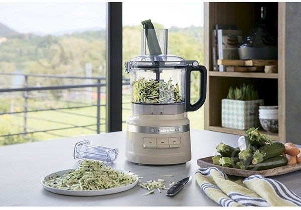 Кухонний комбайн KitchenAid 5KFP0719EAC 1,7 л кремовий - фото 10