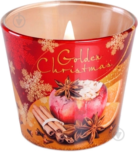 Свеча ароматическая Bartek Candles Золотое Рождество - фото 1